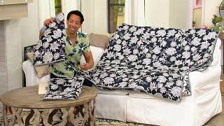 RM Rebecca Minkoff Reversible 100% Cotton Quilt Set on QVC