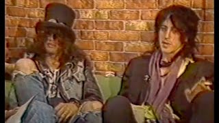 Guns N&#39; Roses - Slash &amp; izzy - The Power Hour - England 1987