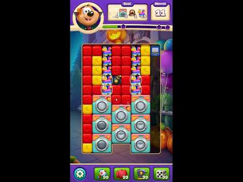 Toon Blast Level 9886 - NO BOOSTERS 🐻🐺🐱 | SKILLGAMING ✔️