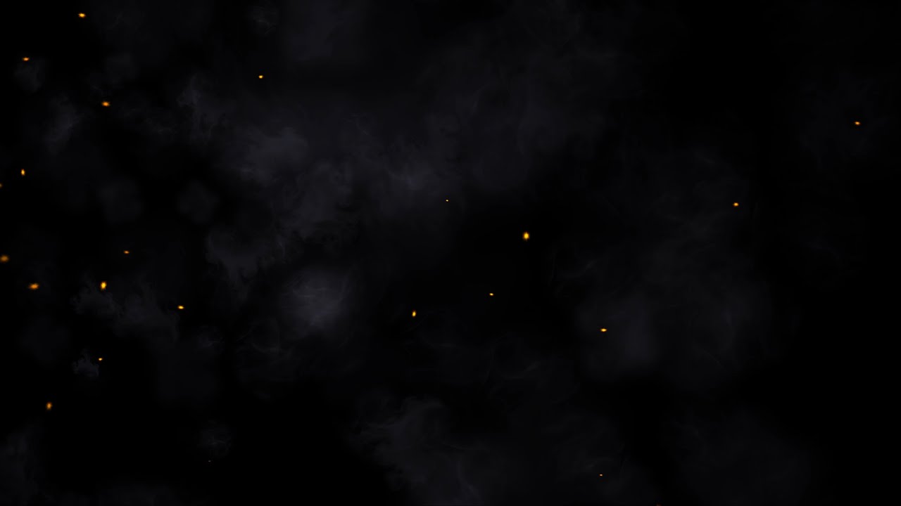 Fire Particles With Smoke Effect: Blazing Embers Background Video 4K