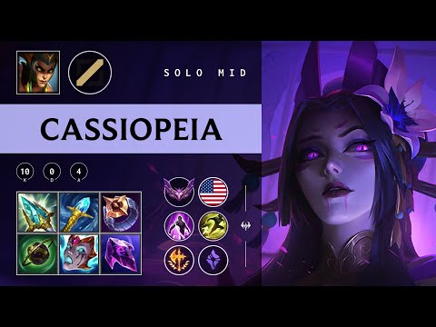 Cassiopeia Mid vs Fizz - NA Master Patch 25.24