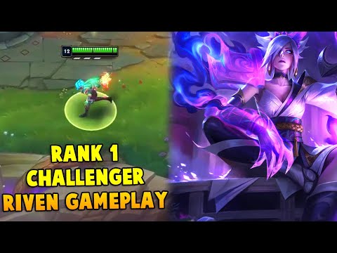 4 Hours of Relaxing Rank 1 Challenger Riven Gameplay to fall asleep to part 1 | Viper