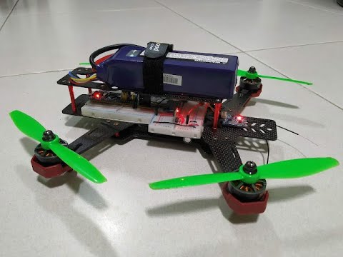 Flight test with my own STM32 flight controller