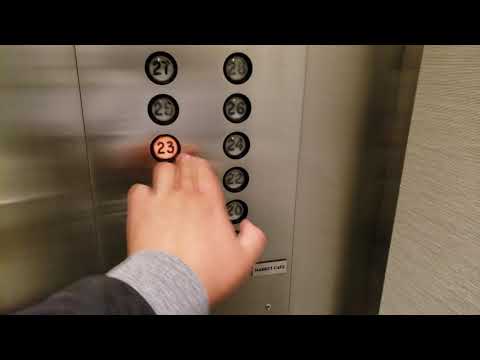 No Ride: OG 1967 Westinghouse Selectomatic Traction Elevators @ 1150 S Olive St, DT Los Angeles, CA