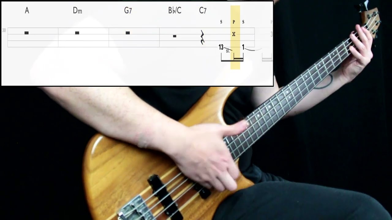 Vulfpeck - 1 for 1, DiMaggio (Bass Only) (Play Along Tabs In Video)