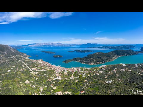 Νυδρί,Περιγιάλι και πριγκηπονησια.(Nidri,Perigiali and princesses island)4k