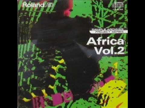 Roland [Sample Archives|Project Series] L-CDP14 Africa Vol.2 (Roland Sxx CD-ROM)