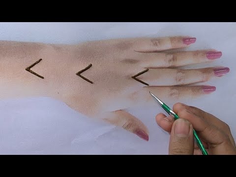 #Most Easy/#Simple #henna Mehndi designs for back side hand | new #stylish Mehndi designs 2019 Video