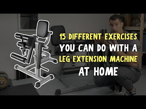 15 Different Exercises You Can Do With a Leg Extension Machine (Using the Valor Fitness CC-4)