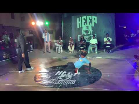 Bboy Gidnasty VS Bgirl Angel / Keep On Breaking 2022 / Top 8 Battle