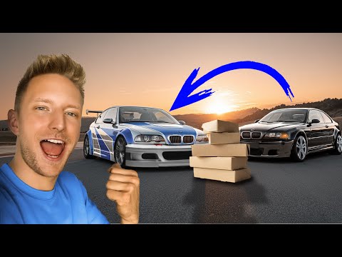 ERSTEN TEILE! Ich baue den BMW aus NEED FOR SPEED Most Wanted (in echt)