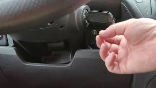 RAM ProMaster How To Override The Ignition Key Release
