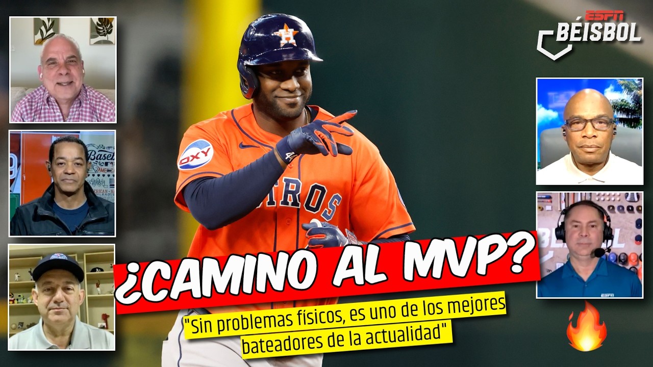 Yordan ÁLVAREZ, ¿CAMINO AL MVP? Lleva 20 JONRONES y va por más | ESPN Beisbol