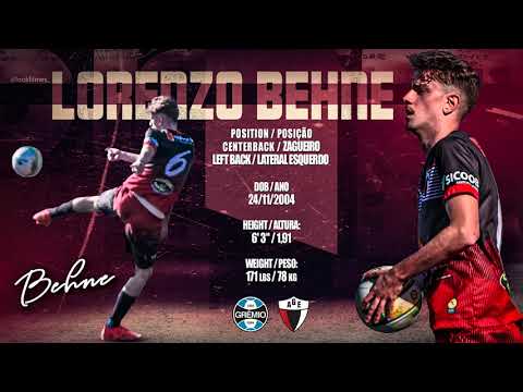 Lorenzo Marcolin Behne - Lateral/Zagueiro (2004)