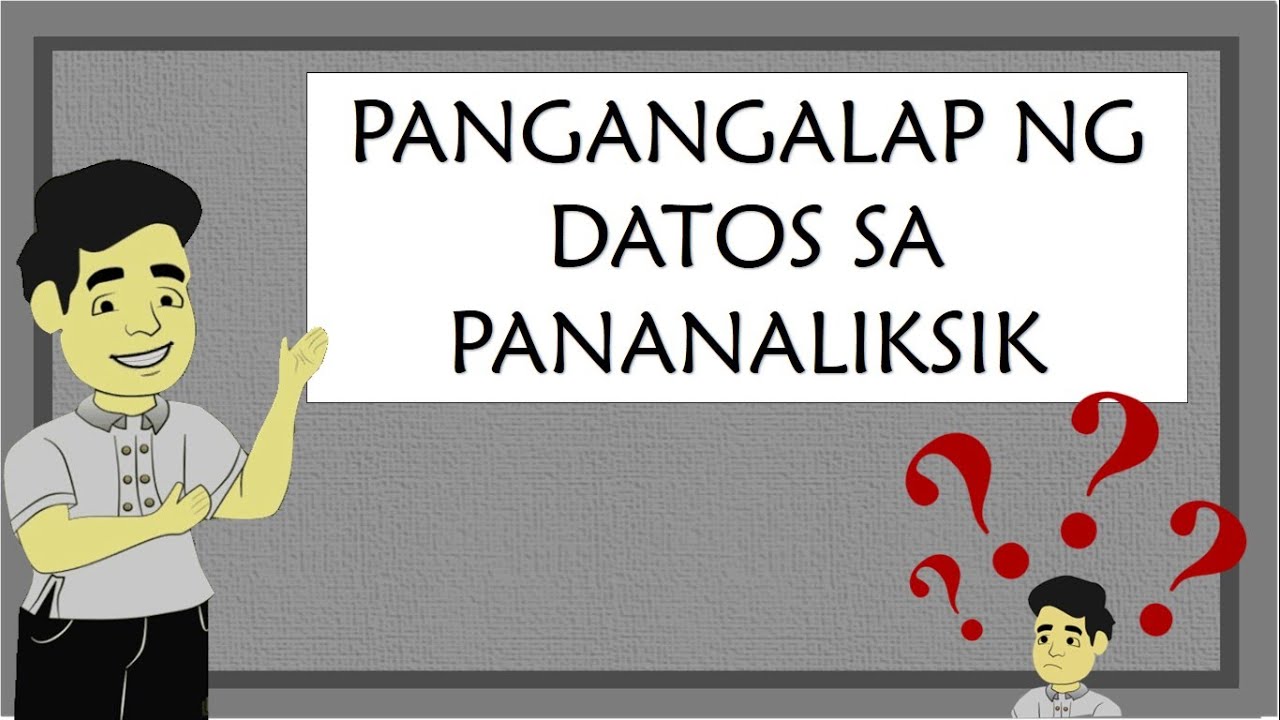 Putar video PANGANGALAP NG DATOS SA PANANALIKSIK sekarang PANGANGALAP NG DATOS SA PANANALIKSIK
