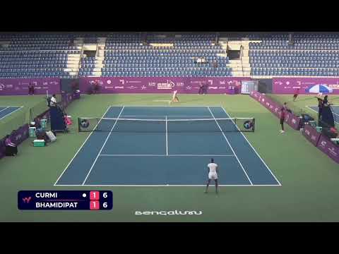W100 Bengaluru R1: Shrivalli Bhamidipaty vs Francesca Curmi | Highlights 