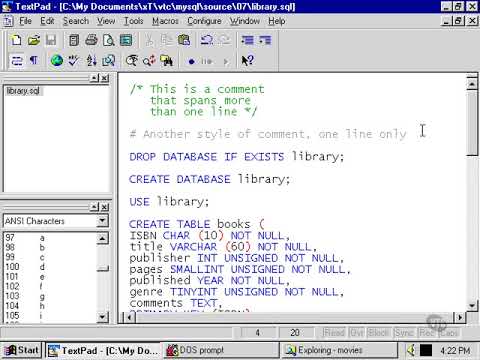44 Using Sql Batch Files Pt 1