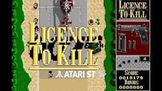 Licence to Kill - Atari ST (1989) longplay