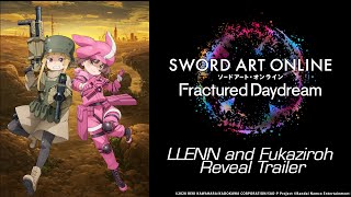 SWORD ART ONLINE Fractured Daydream — LLENN & Fukaziroh Reveal Trailer