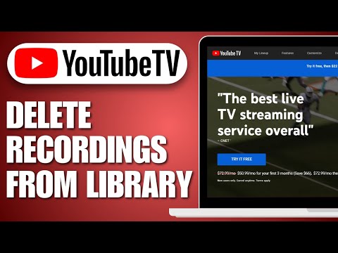 How to Delete Recordings From Library on YouTube TV - Full Guide