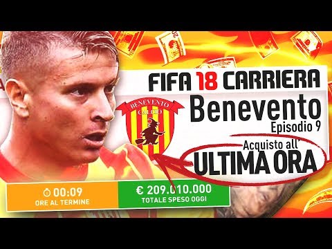 ACQUISTO ALLA FINE DEL MERCATO! | FIFA 18 Carriera Allenatore #9