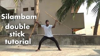 Silambam double stick tutorial #beginners