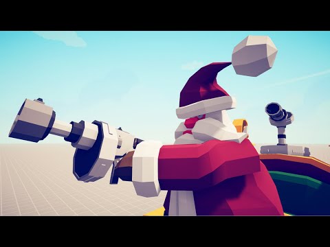New Santa Claus vs ARMIES｜Totally Accurate Battle Simulator TABS