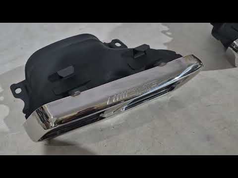 Mercedes S-Class W222 2013–2022 Koncovky výfuku AMG S65 Video 1