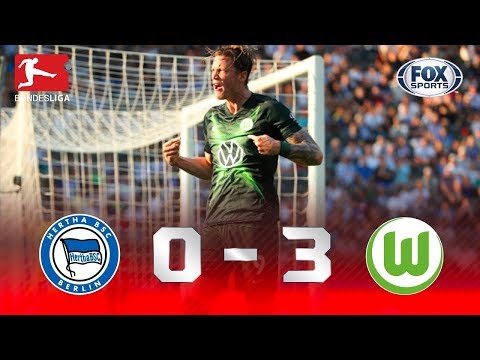 Atropelo em Berlim! Melhores momentos de Hertha Berlin 0x3 Wolfsburg na Bundesliga