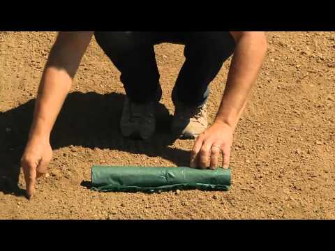 comment installer toile de paillage