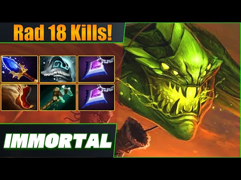 Immortal Viper Off Lane 🛡️ Staggering 18 Kills! Dota 2 DotaPulse Highlight Gameplay