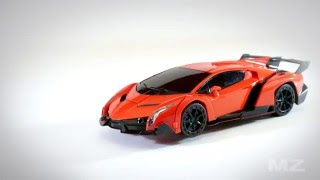MZ Lamborghini Veneno Silver 1:22 (2333X) - відео 1