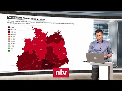 Aktuelle Zahlen zur Corona-Krise - Vier Länder unter 100er-Inzidenz | ntv