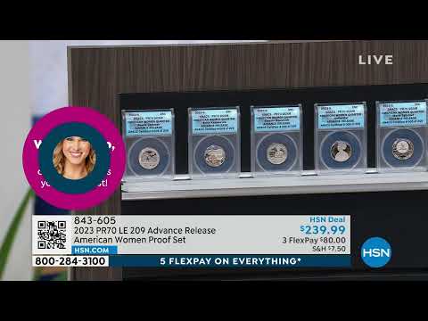 HSN | Coin Collector featuring New Releases 04.08.2023 - 01 AM