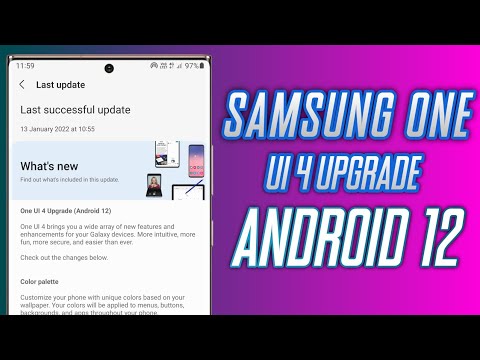 Galaxy Note20 Ultra 5G (SM-N986B) One UI 4 Upgrade (Android 12)