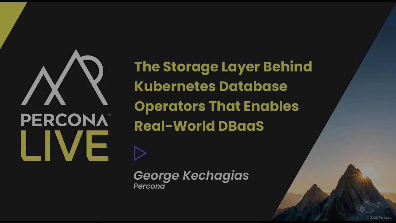 The Storage Layer Behind Kubernetes Database Operators That Enables Real-World DBaaS