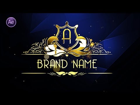 Easy After Effects Tutorial Particles Logo Text Animation Download Free Template