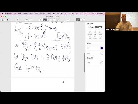 Lecture 14, Analytic Number Theory Rutgers Math 572 Prof. Kontorovich, 3/22/2022