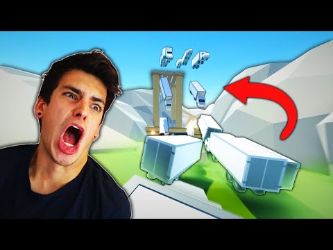 PARKOUR-ING ACROSS TRAFFIC! (Clustertruck)