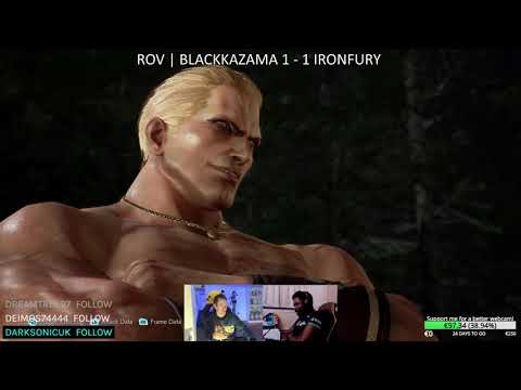 BLACKKAZAMA VS IRONFURY | Tekken 7