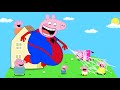Giant Peppa Spider Man Peppa Pigggg Funny Animation