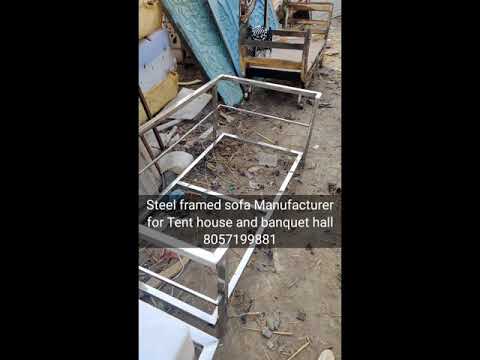 Steel Sofa For Tent House Amd Banquet Hall