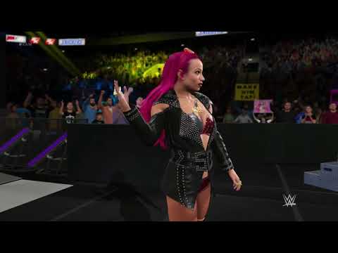 WWE 2K17 Sasha Banks Entrance (Xbox One/PS4/PC)