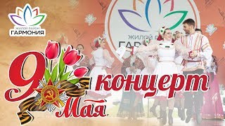 Праздничный концерт на 9 мая в ЖР «Гармония» в городе Михайловске. Строительная группа «Третий Рим» 