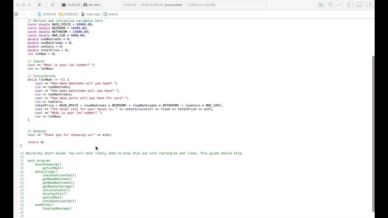 Programming Logic and Design 8th Edition Chapter 2 Exercise 10