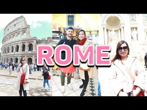 ROME TRAVEL VLOG 2019: Gelato, Colosseum, Trevi Fountain, Vatican City, Restaurants| kriserika