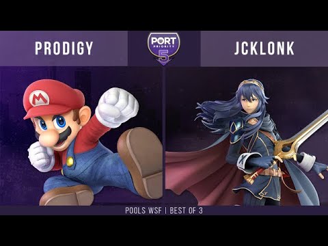 Port Priority 5 - Armada | Prodigy (Mario) vs. EWA | JckLonk (Lucina) - Pools WSF