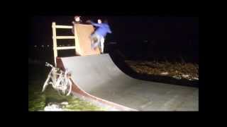 wallrides on my new mini ramp :p