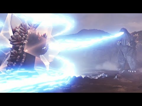 Primeira Luta (1080p HD) | Godzilla vs. SpaceGodzilla