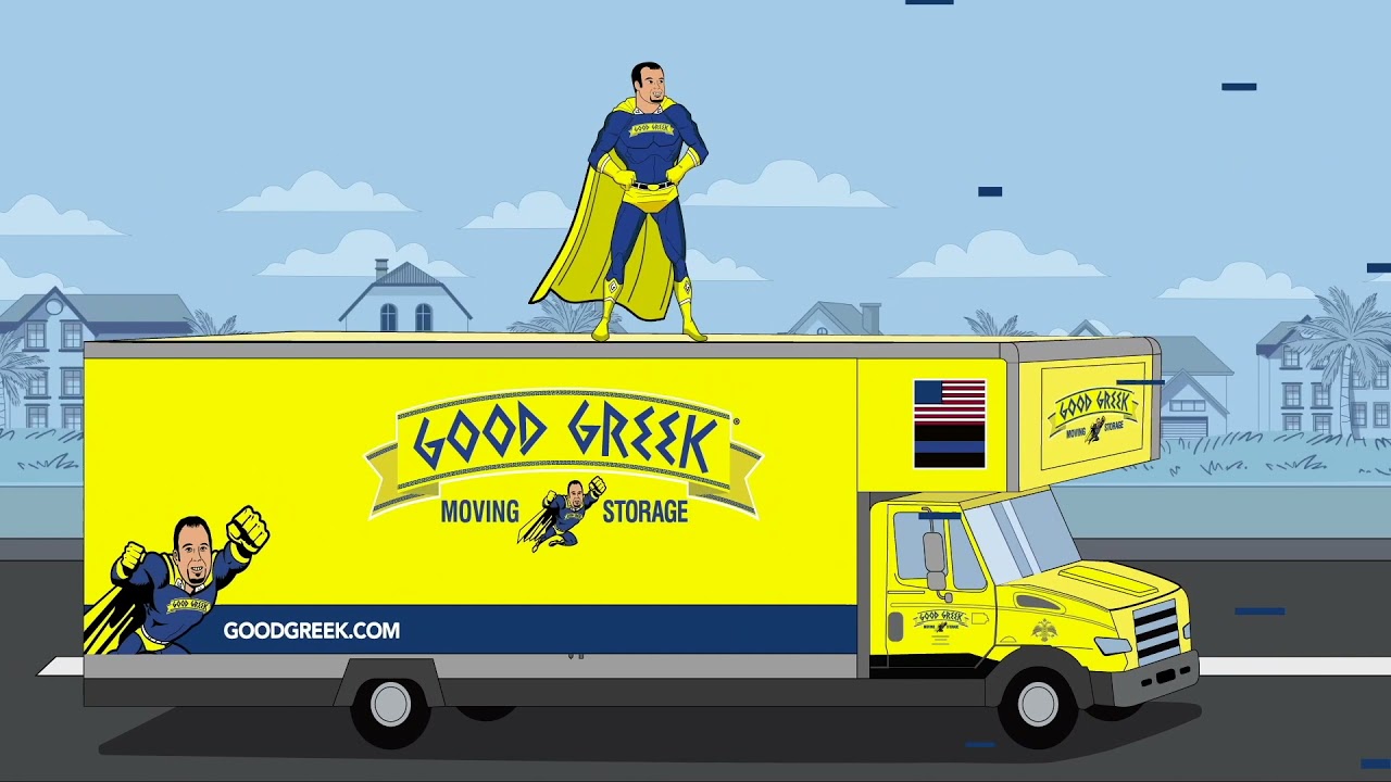 Introducing Spero the Hero - Superhero Movers Animated Series - Good Greek Moving & Storage - Ep 1
